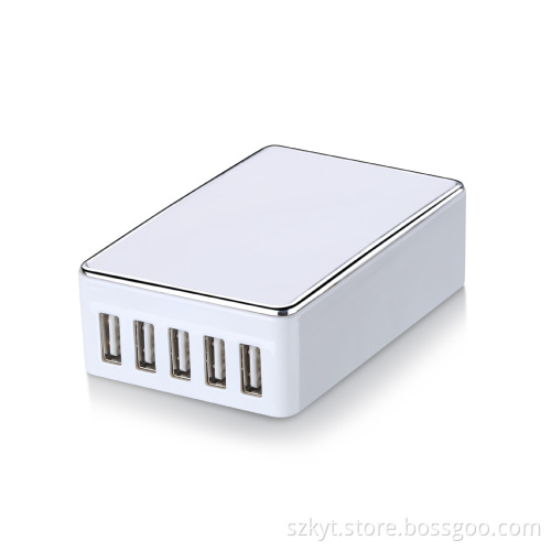 5V 6.5A Multi Port usb Charger Power Port 5USB desktop Charger With CE FCC KC ROHS approval